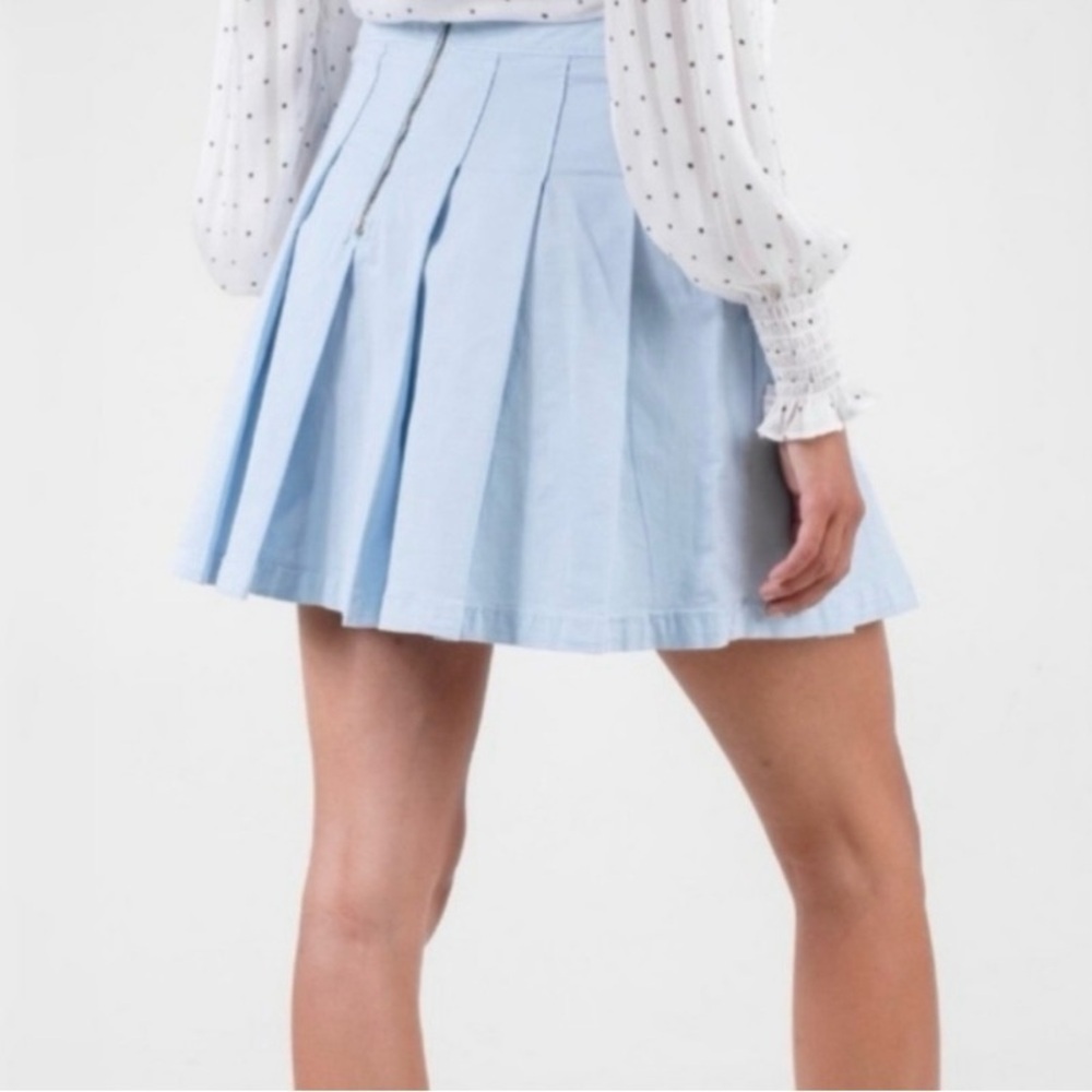 NWT American Eagle Baby Blue Skirt - Picture 2 of 8
